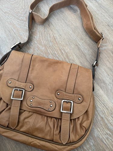 Lonchamp brown satchel style