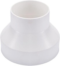 Ducting Reducer 150mm to 100mm, 6 to 4 inch Extractor Fan Reducer Circular Reduc