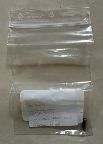 Leica microscope centering - microscope,