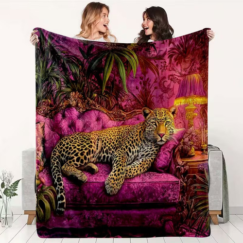 Leopard relaxing chair - leopard,