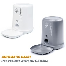 PET FEEDER Automatic SMART with 1080P HD Wifi Camera, Smart Feed Auto Pet Food