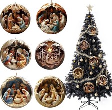 6 PCS Nativity Scene Set