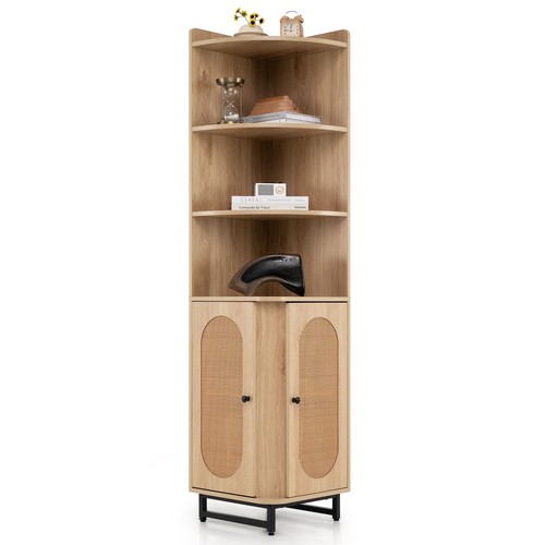 Rattan corner cabinet 172 - corner, cm