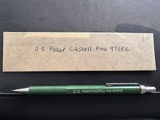 Rare Vintage Faber Castell Fine 9755G Mechanical Pencil