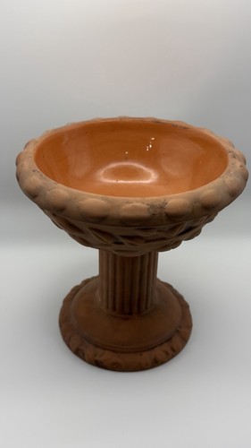 Vintage terracotta bowl w - ,