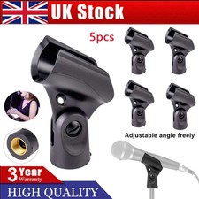 5x Microphone mic Clip Holder