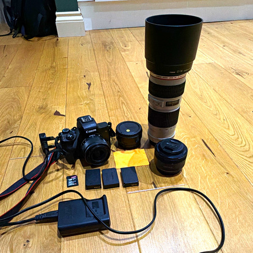 Canon eos m50 - bundle, ef