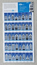 KLM BOLS CHARACTERISTIC OLD DUTCH HOUSES PICTORIAL SHEET OF HOUSES 1 TO 86 #2