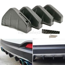 4pcs Carbon Fiber Car Rear