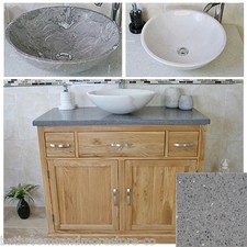 Bathroom Vanity Unit Oak