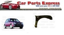 FRONT WING FOR NISSAN MICRA 1998-2002 PAINTED ANY COLOUR RIGHT SIDE O/S