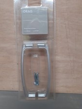 IKEA DRAG Cupboard Handles Chrome Kitchen Cabinet, One Pair