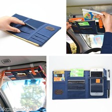 1Pc Car Blue Bag CD Case