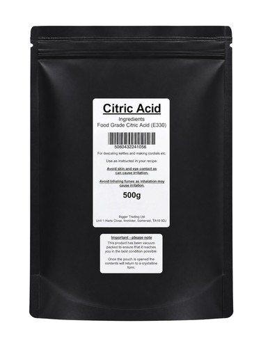 Citric acid 500g pouch - acid,