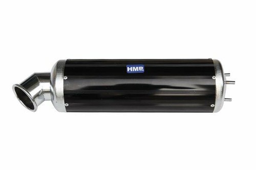 Exhaust end silencer - exhaust,