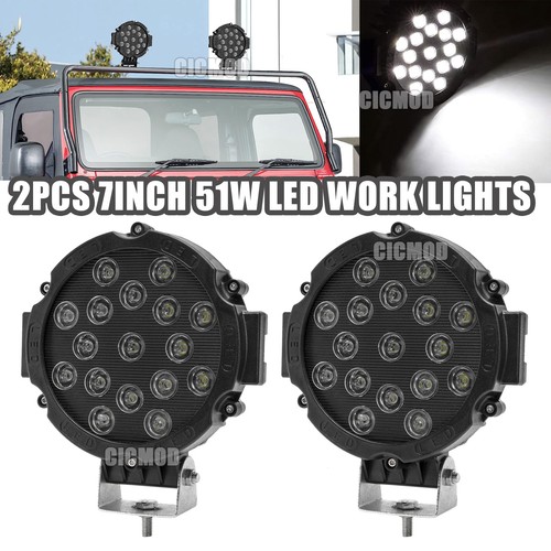 51w round led work - 51w,