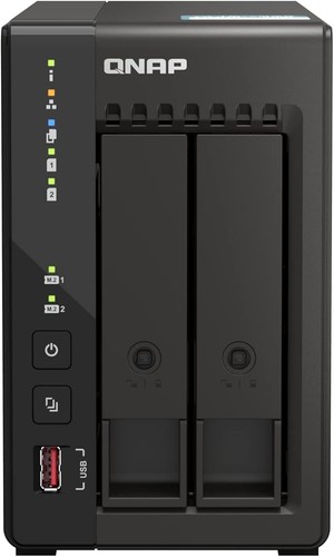 Qnap 253e bay - ts-253e-8g, intel