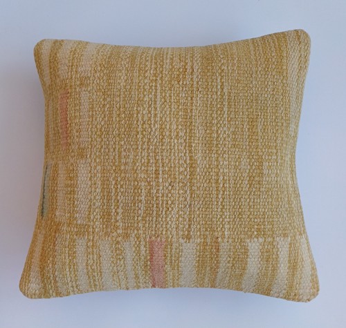 Handmade cushion cover mustard - cushion,