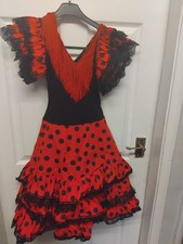 flamenco dress aged 10 never worn dance costume dress up