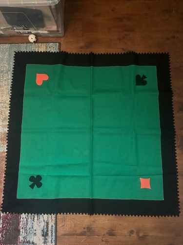Green baize bridge poker etc - bridge,