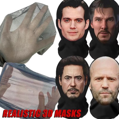 Realistic face mask - face,