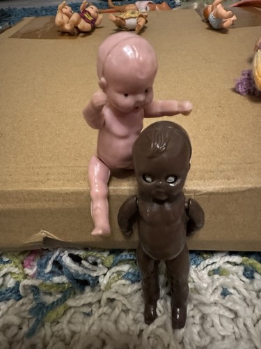 Vintage roddy tiny dolls black - vintage,