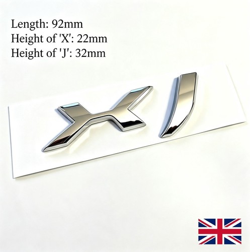 Silver letter replacement - silver, xj