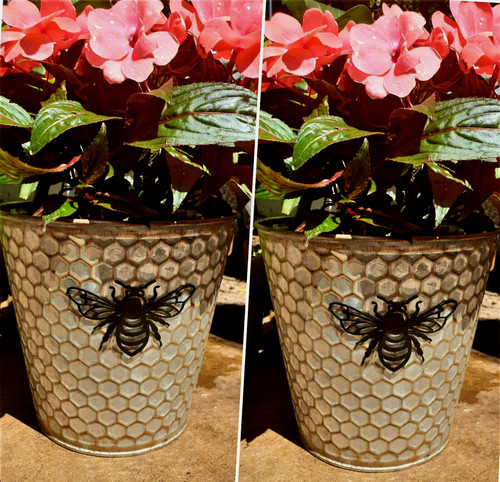 Pair metal honey comb - 2,