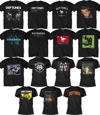 Official Deftones T Shirt Around the Fur White Pony Band Logo Official Unisex