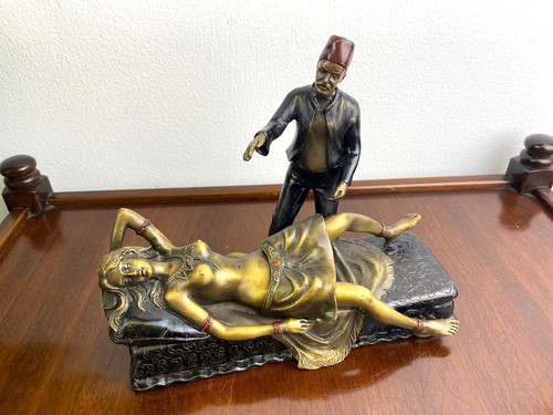 Bronze sculpture erotic the