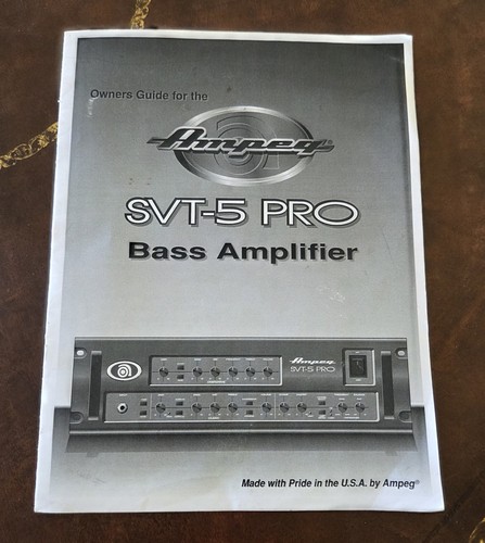 Ampeg svt pro bass - ampeg, svt-5