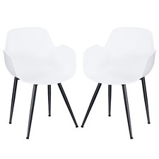 Set of 2 Dining Chairs Modern