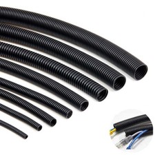 Split Loom Wire Conduit Hose Tubing 7 10 13 15 18 25 28mm Flexible Cover Car