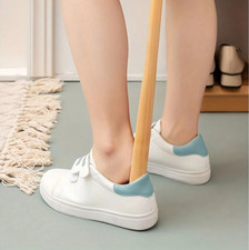 Extra long handled bamboo shoe - bamboo,