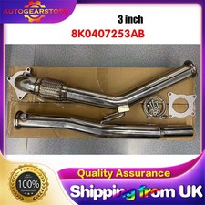 STAINLESS EXHAUST 3" DECAT DE