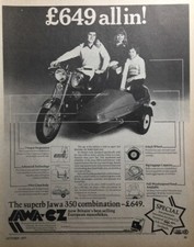 JAWA-CZ 350 COMBINATION