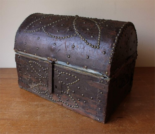 18th spanish studded leather - studded,