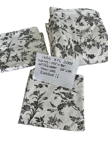 Ikea alvine kvist king duvet - alvine,