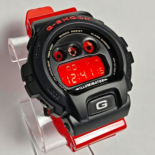 Casio shock dw 6900rl 1er - casio,