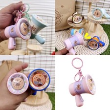 Cartoon Capybara Keychain Toy With 30 Second Voice Recorder Acrylic Bag Charm