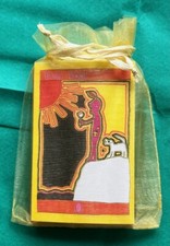 Set of printed tarot cards in