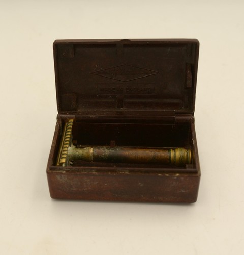 Vintage gillette travel safety - travel,