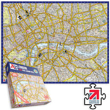 Great Britain A-Z Map of All Main UK Cities 1000 Pieces Jigsaw Puzzle Gift Idea