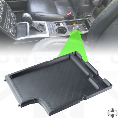 Centre console storage - , tray