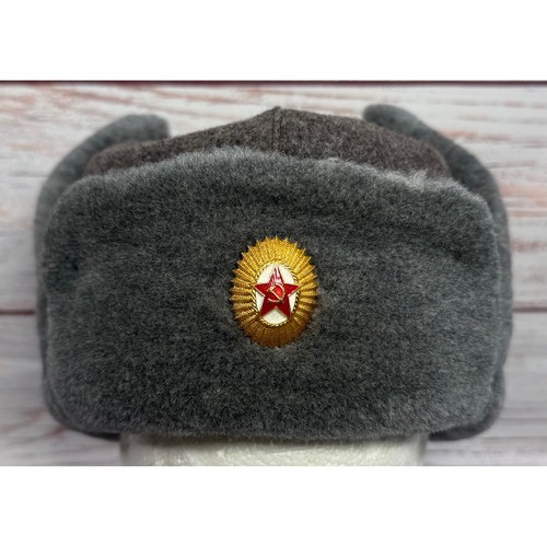 Soviet ushanka winter - winter, hat