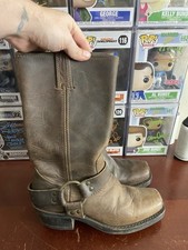 Frye Harness 12R Brown Leather