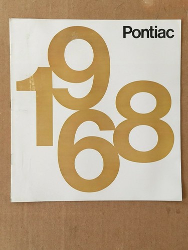 Pontiac 1968 dealer brochure - pontiac,