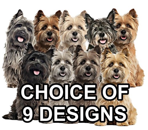Cairn terrier self - cairn, adhesive