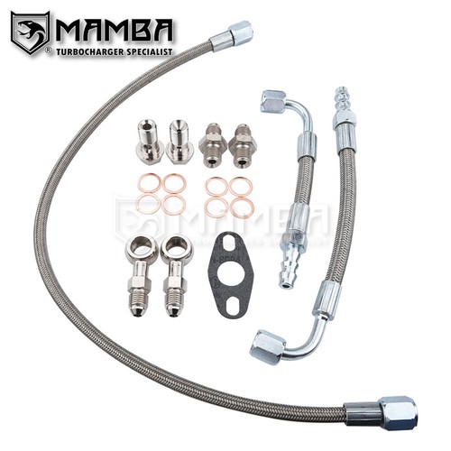 Mamba turbo oil water line - turbo,
