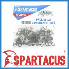 Spartacus 60 x Lawn Raker Tines To Fit Qualcast GLR750 Homebase Scarifier